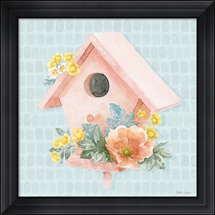 Framed Gardenscape XI Print