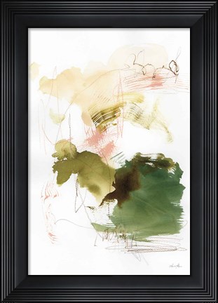 Framed Palette of Spring II Print