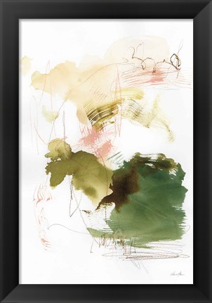 Framed Palette of Spring II Print