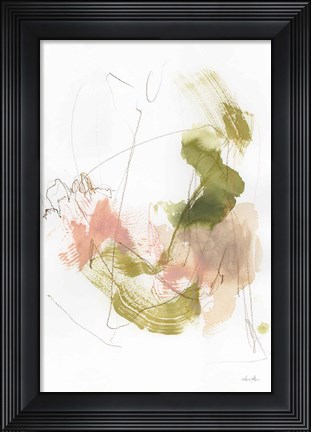 Framed Palette of Spring I Print
