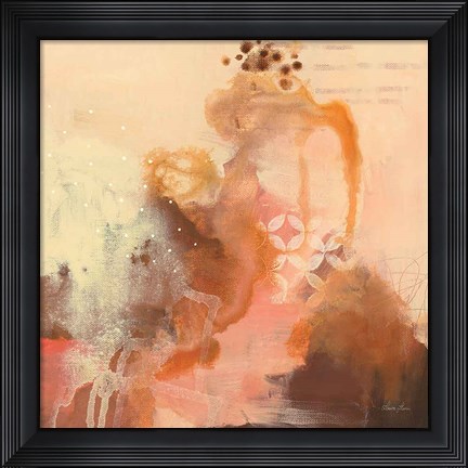 Framed Abstract Layers II Print