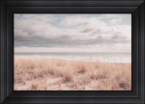 Framed Soft Oceans Print