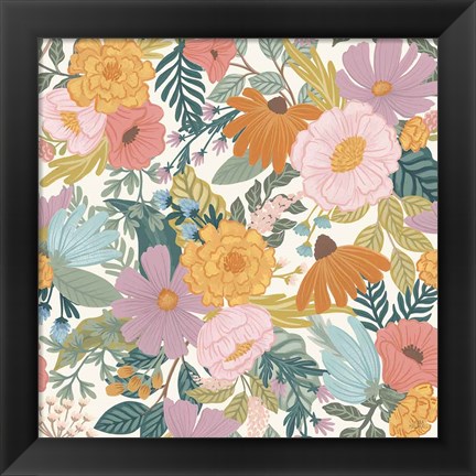 Framed September Sweetness Pattern VIIA Print
