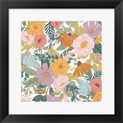 Framed September Sweetness Pattern VIIA Print