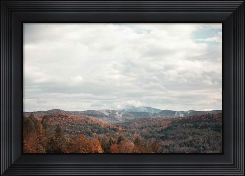 Framed Autumn Hills I Print