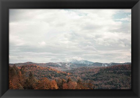 Framed Autumn Hills I Print