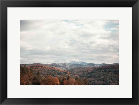 Framed Autumn Hills I Print