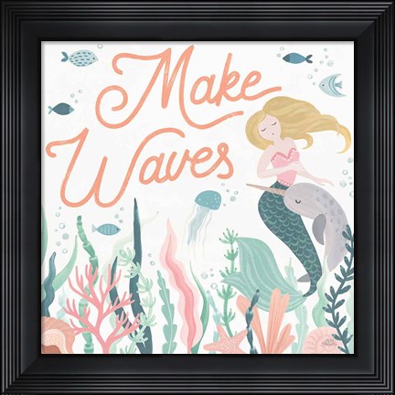 Framed Under the Sea IV Print