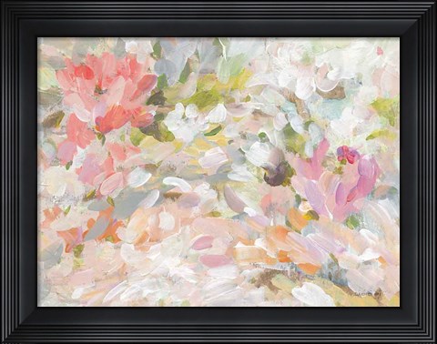 Framed Petal Confetti Print