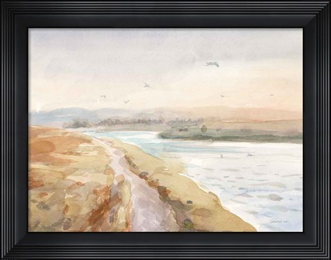 Framed Bay Walk Print