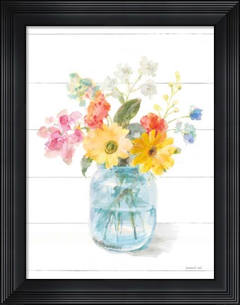Framed Homegrown Summer IV Print