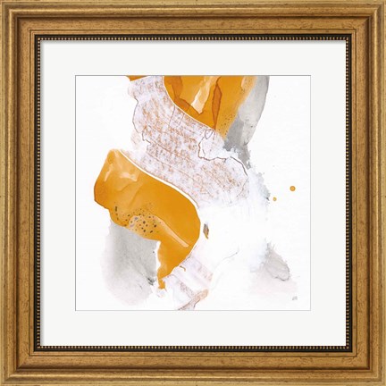 Framed Amber Wash IV Print