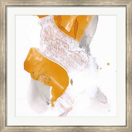 Framed Amber Wash IV Print