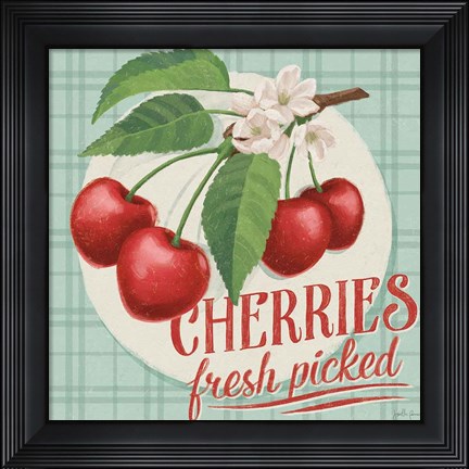 Framed Berry Breeze III Print