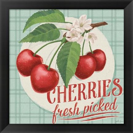 Framed Berry Breeze III Print