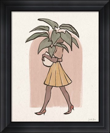Framed Plant Ladies II Print