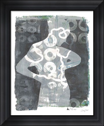 Framed Contemplate I Print