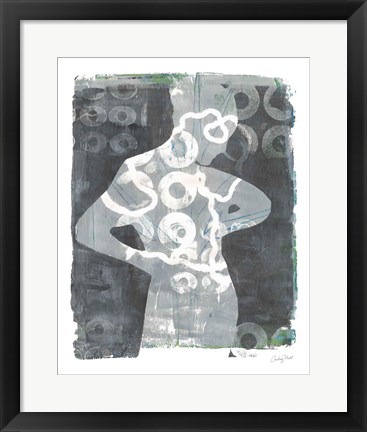 Framed Contemplate I Print