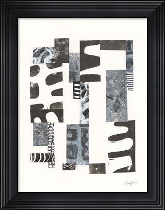 Framed Overlap II Print