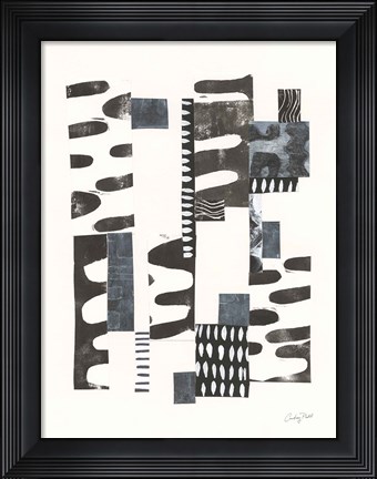Framed Overlap I Print