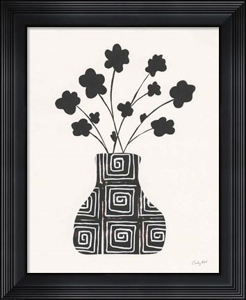Framed Shadow Vessel II Print