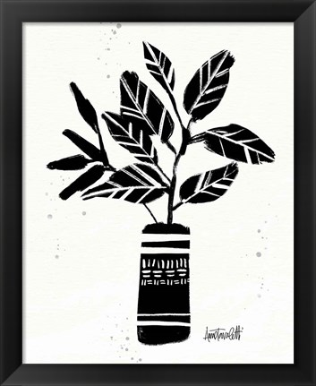 Framed Botanical Sketches VI Print