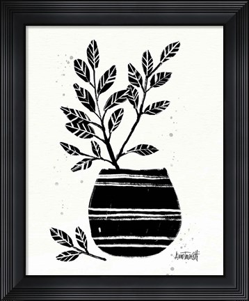 Framed Botanical Sketches VII Print