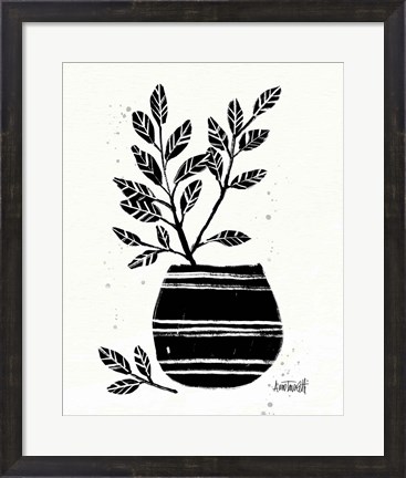 Framed Botanical Sketches VII Print