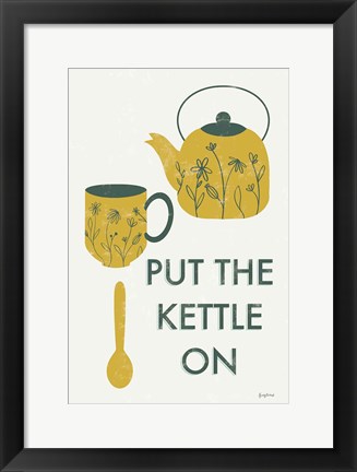 Framed Retro Kitchen Coffee IV Print