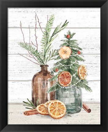 Framed Seasonal Market III Print