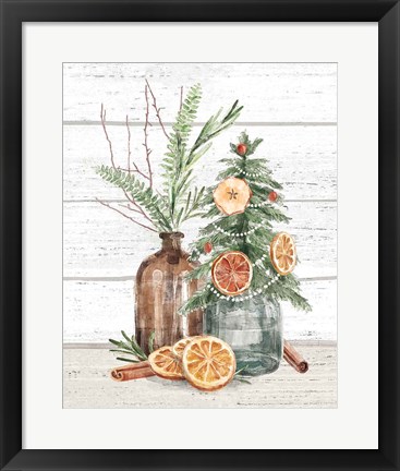 Framed Seasonal Market III Print