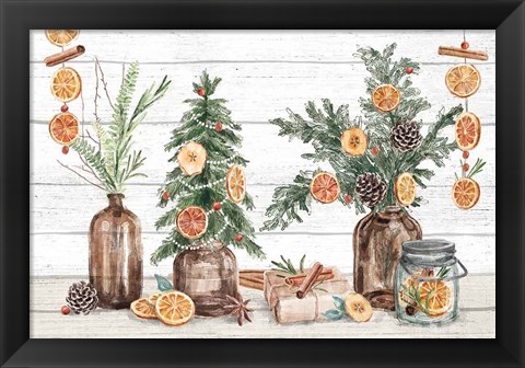 Framed Seasonal Market I Print