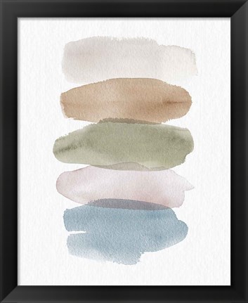 Framed Natural Swatches Print