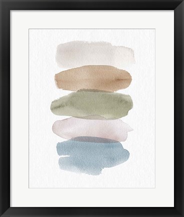 Framed Natural Swatches Print