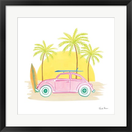 Framed Beach Cruiser II Print