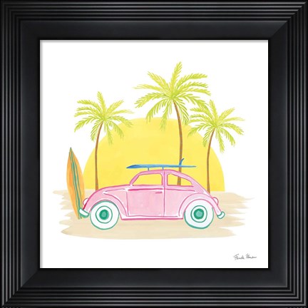 Framed Beach Cruiser II Print