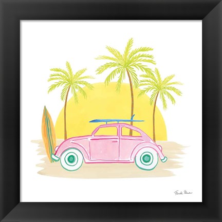 Framed Beach Cruiser II Print