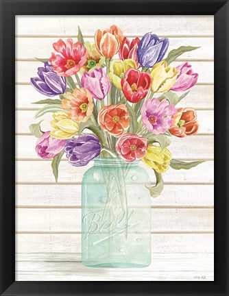 Framed Farmhouse Tulips Print