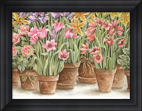 Framed Signs of Spring II Print