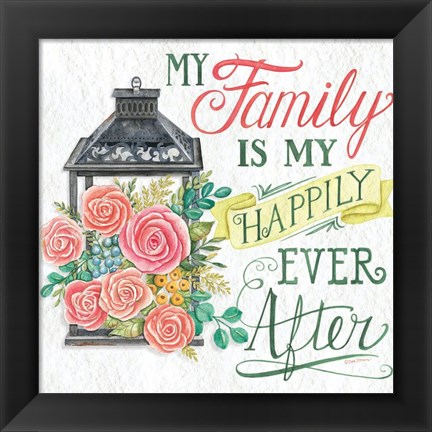 Framed Happily Ever After Print