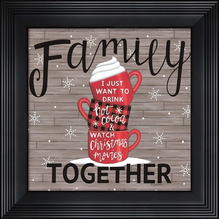 Framed Family Together Print