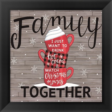 Framed Family Together Print
