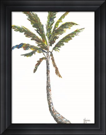 Framed Palm I Print
