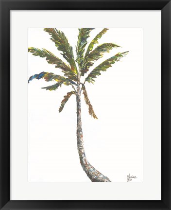 Framed Palm I Print