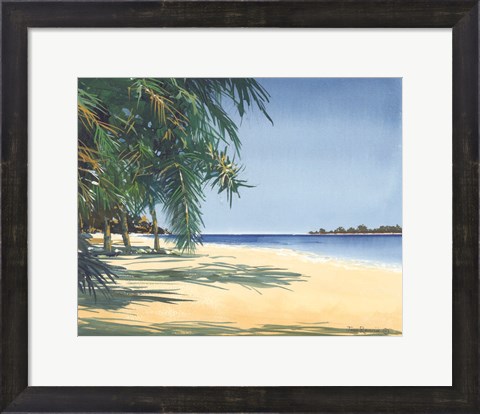 Framed Tropic Solitude Print