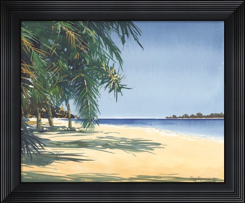 Framed Tropic Solitude Print