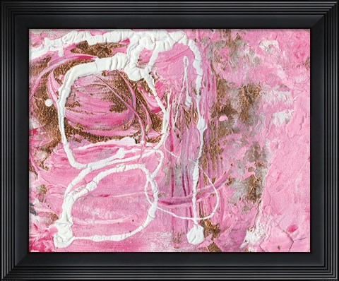 Framed Pink Phoenix Print