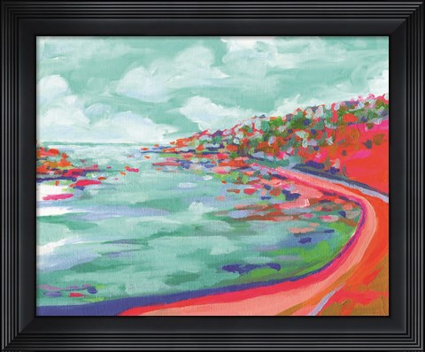 Framed Boat Party Print