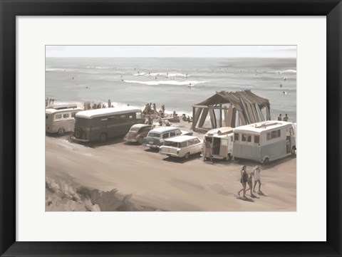 Framed Catch the Wave Print