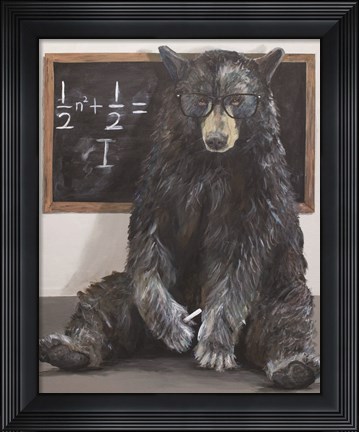 Framed Bearing School Print